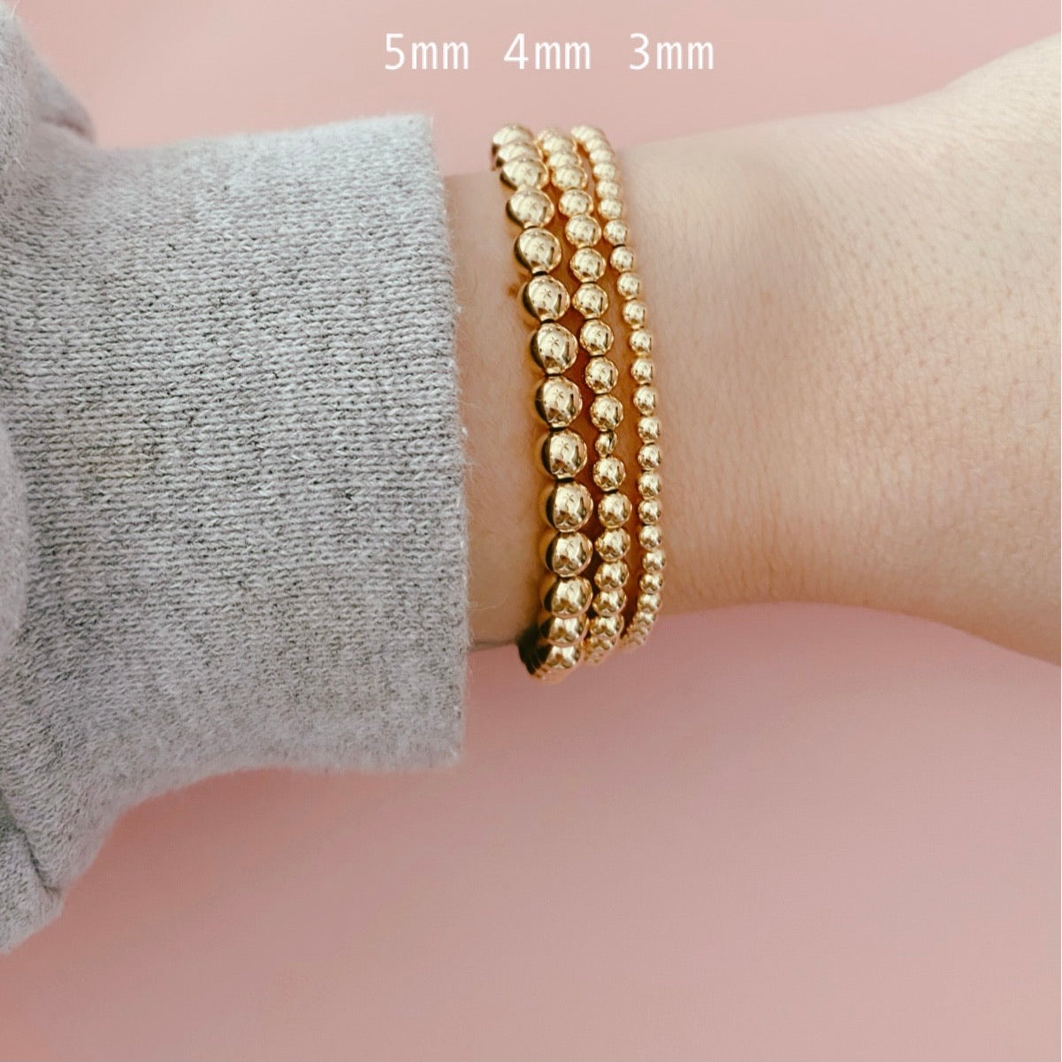 Gold Filled Beaded Bracelet