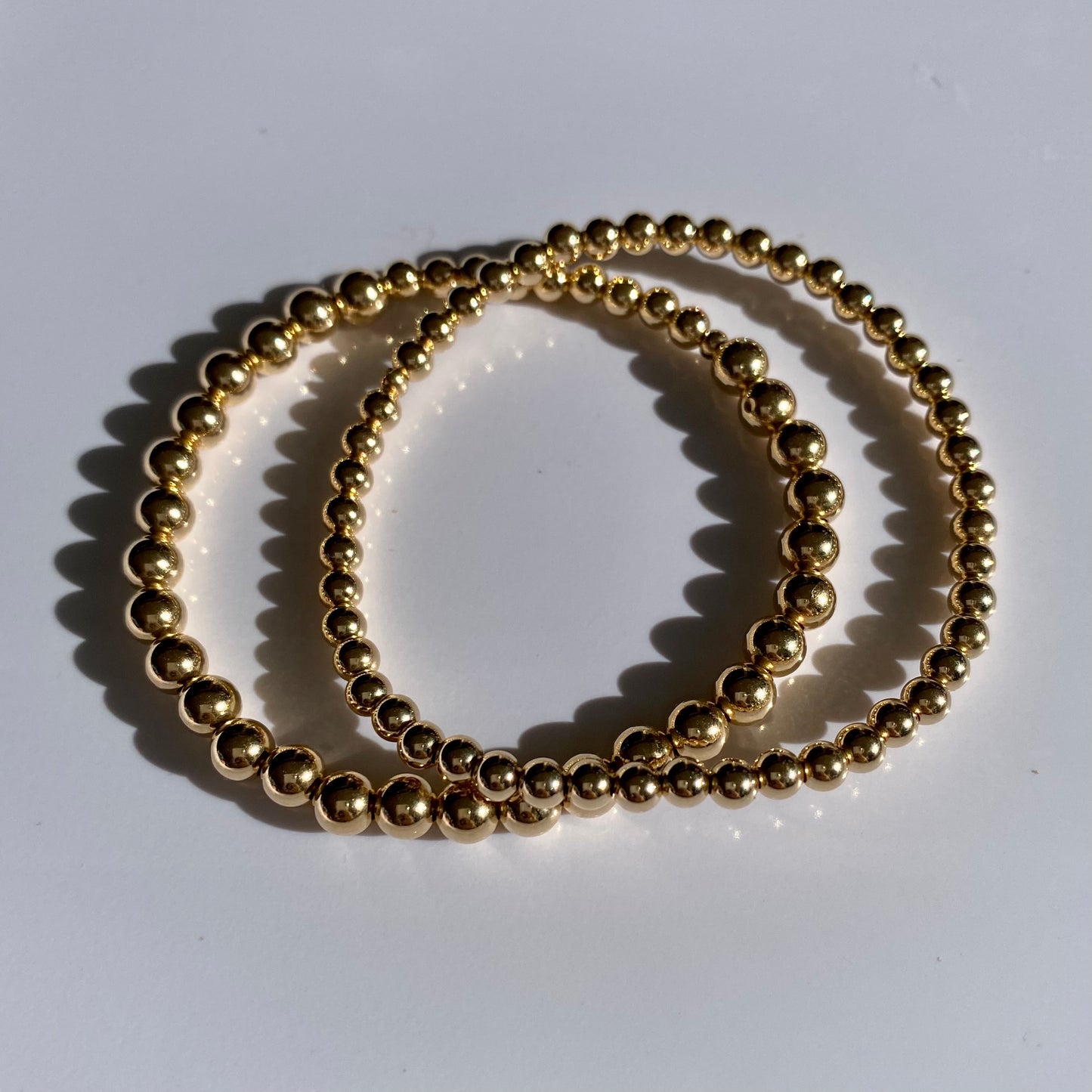 Gold Filled Beaded Bracelet