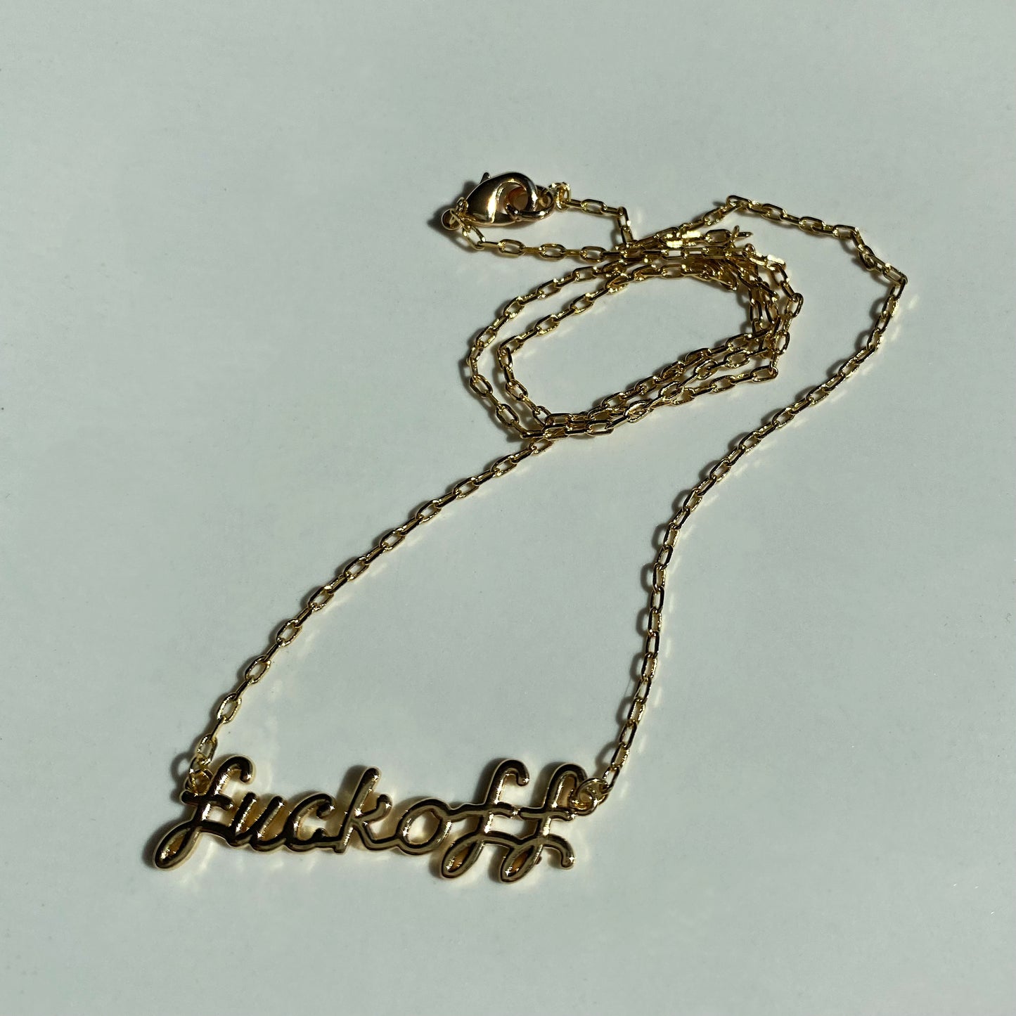 F off Necklace