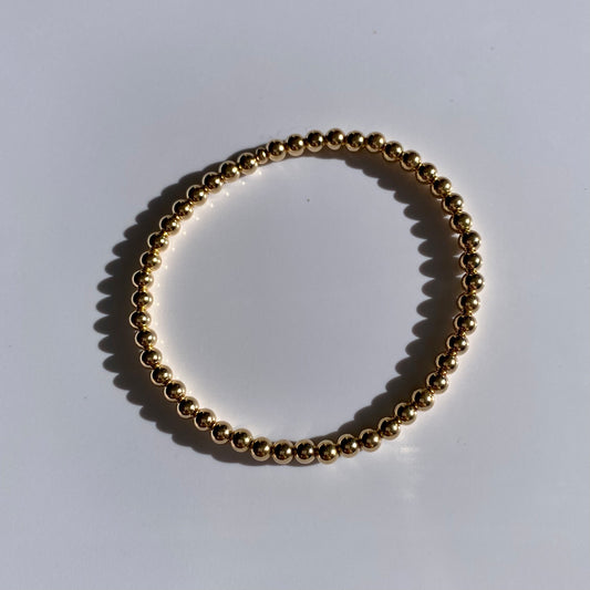 Gold Filled Beaded Bracelet